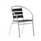 Flash Furniture Commercial Black Metal Restaurant Stack Chair TLH-017W-BK-GG - alternate 7